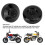 2Pcs Monkey2009-2017 Nuts M6x1.0 22mm Black 5