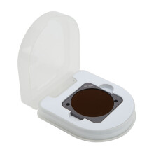 Junestar waterdicht ND1000-filter, compatibel met DJI Action 2-camera's, aluminium optisch glazen lens.