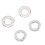 2Pcs Monkey2009-2017 Nuts M6x1.0 22mm Black 9