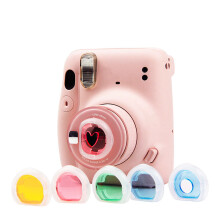 Camera Close Up Lens Colorful Plastic Six Color Filter Set Compatible With Mini11 Camera Photography
