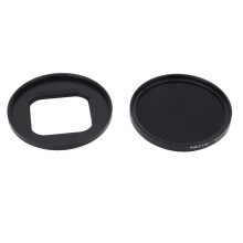 52 mm neutraal grijsfilter (ND16) compatibel met de HERO 9 actiecamera. Vervangend lensbeschermingsfilter.