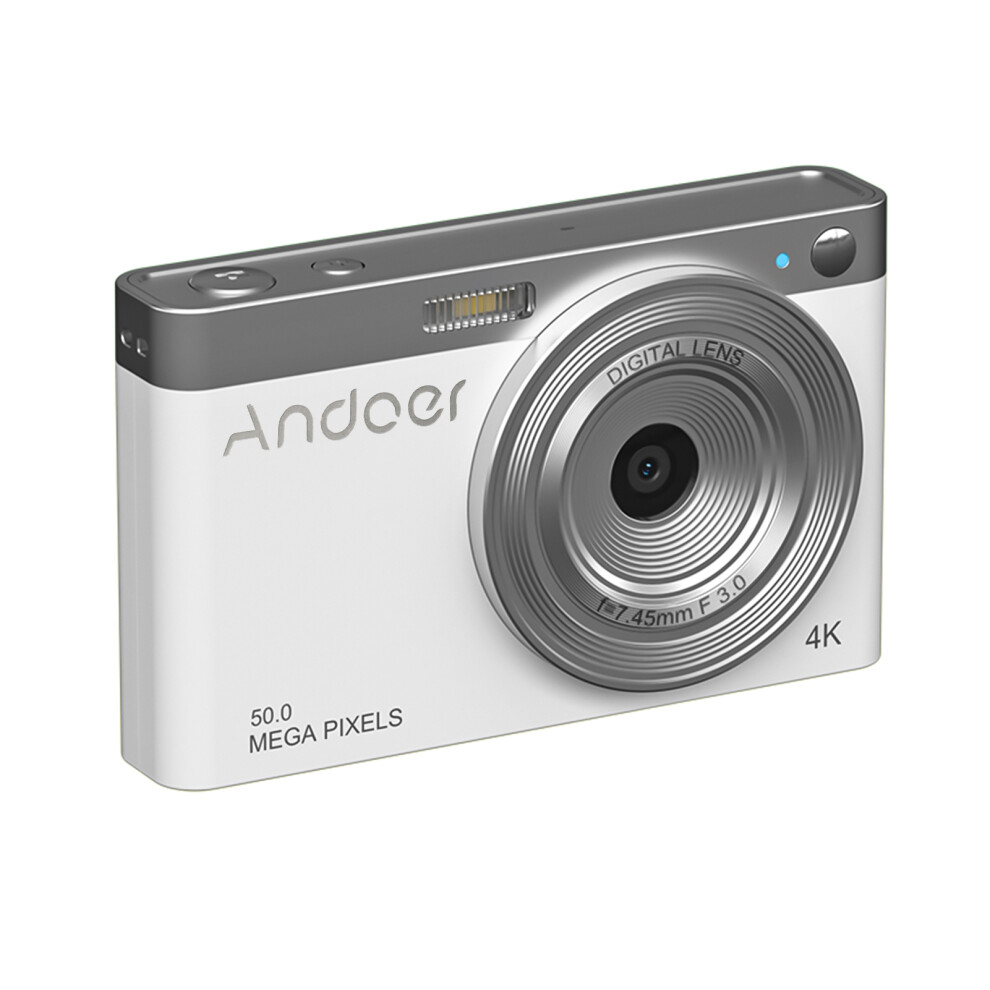 Kids Digital Camera 4K 50Mp Hd Digital Camera 16X Digital Zoom 2.88In Ips Display Auto Focus Compact Digital Camera 3647831186977