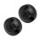 2Pcs Monkey2009-2017 Nuts M6x1.0 22mm Black 15