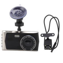 Driving Recorder Double Lens HD Loop Recording Motion Detection Car Recording Camera Compatible With Vehicles