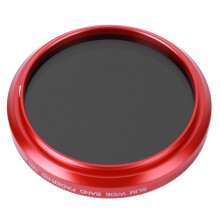 Filtro de Densidade Neutra (ND) FOTGA ND2-400 Ajustável Compatível com Lentes de Câmeras SLR e Mirrorless de 46mm