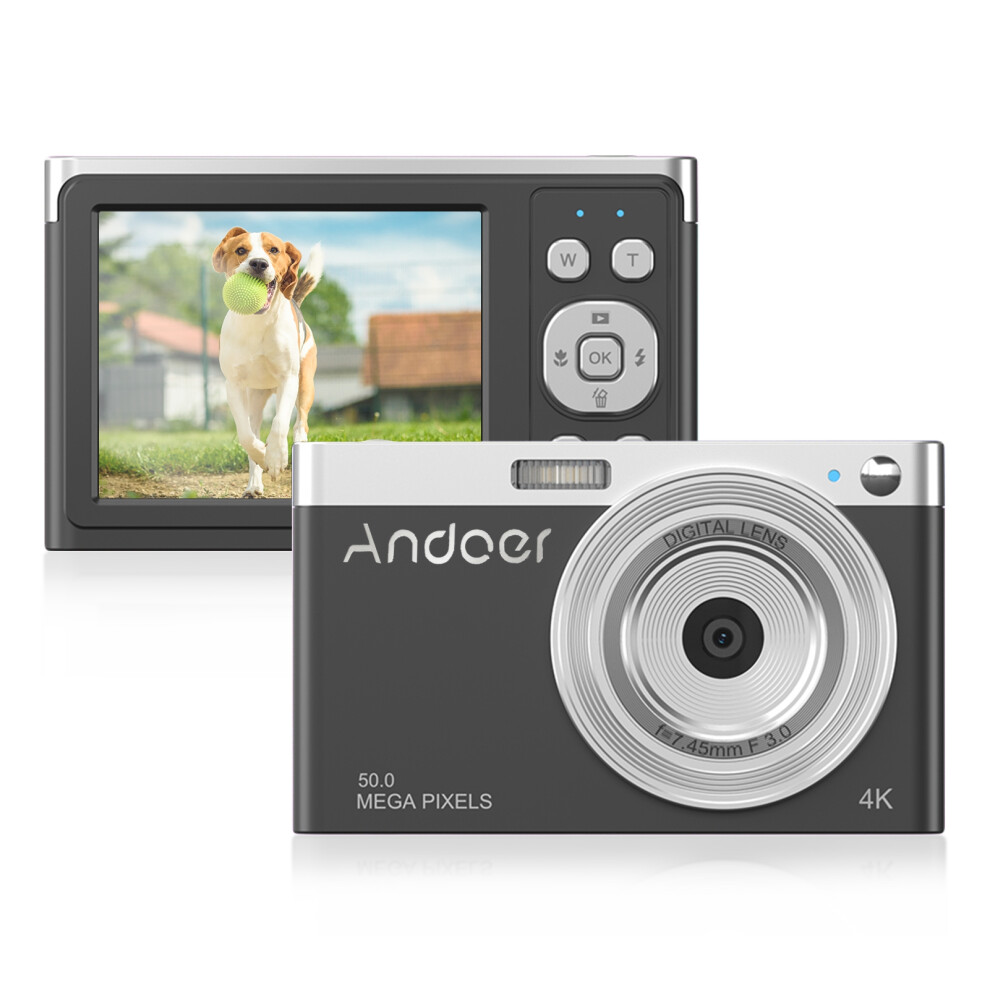 Kids Digital Camera 4K 50Mp Hd Digital Camera 16X Digital Zoom 2.88In Ips Display Auto Focus Compact Digital Camera 3627166779211