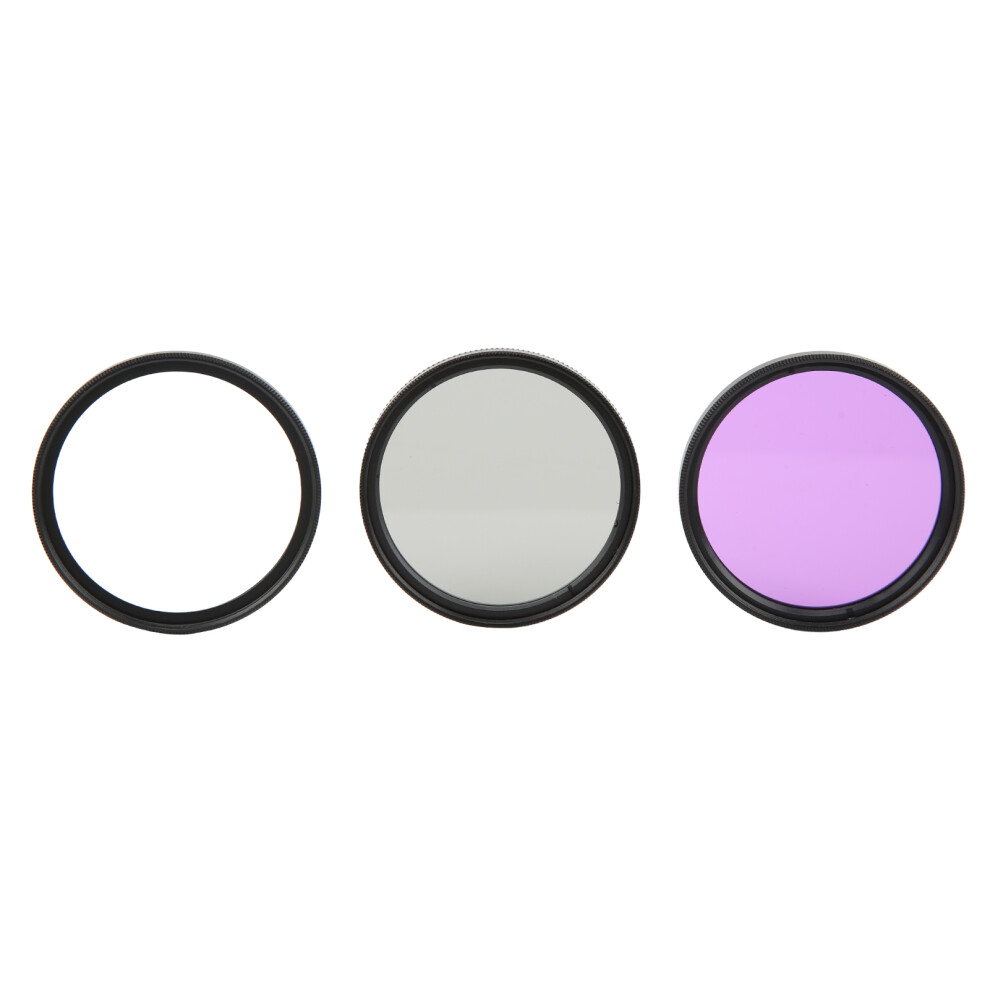 3Pieces/Set 49Mm Multi Coated Lens Filter Camera Uv Cpl Fld Lens Filter Kit Compatible With Camera Accessories 1484 3042796579527