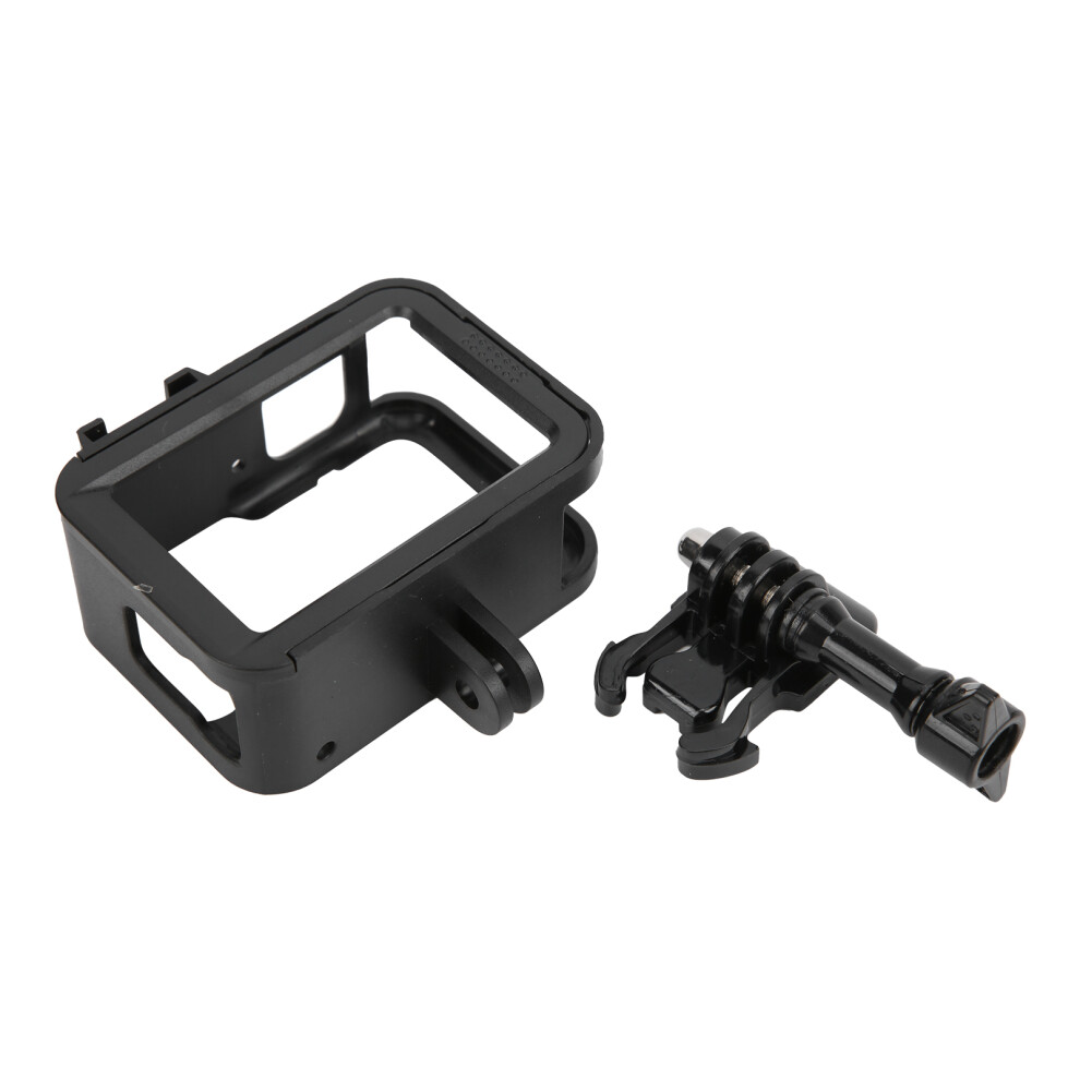 Action Camera Cage Protective Case Compatible With Gopro 9 Plastic Antifall Frame Housing With Cold Shoe Mount 3365634256238