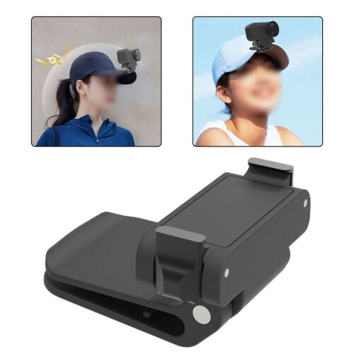 Magnetic Hat Clip for  OSMO  Action Camera Quick Release Adjustable Mounting Magnetic Vlog Hat Clip 2