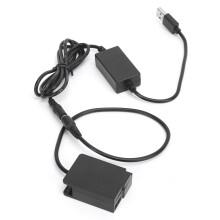 USB naar DMWDCC8 volledige decodering dummy-batterij compatibel met FZ200 FZ300 FZ1000 FZ2500 G5 G6 G7 G80 G85 GX8 en SIGMA-camera's