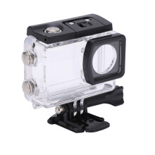 Waterdichte beschermhoes voor de SJCAM SJ6 LEGEND actiecamera, geschikt voor duiken tot 30 meter.