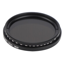 Filtro de lente Junestar ND2.400 37mm compatível com lentes de câmeras Canon, Nikon, Sony, Pentax, Olympus e Fuji.
