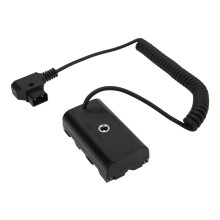 DTap naar NPF550 voedingsadapter compatibel met invullichtmonitor, dummy-batterijkoppeling, opladerkit