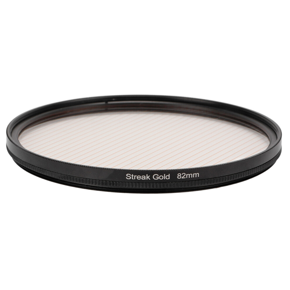 Junestar 82Mm Streak Effect Digital Camera Filter Lens Cinematic Effect Lens Filter Compatible With Fujifilm Streak Golden 3523041752884
