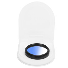 Junestar 40.5mm Gradient Filter Multilayer Coating Waterproof Gradual Colour Lens Filter Compatible With Canon CameraGradient Blue