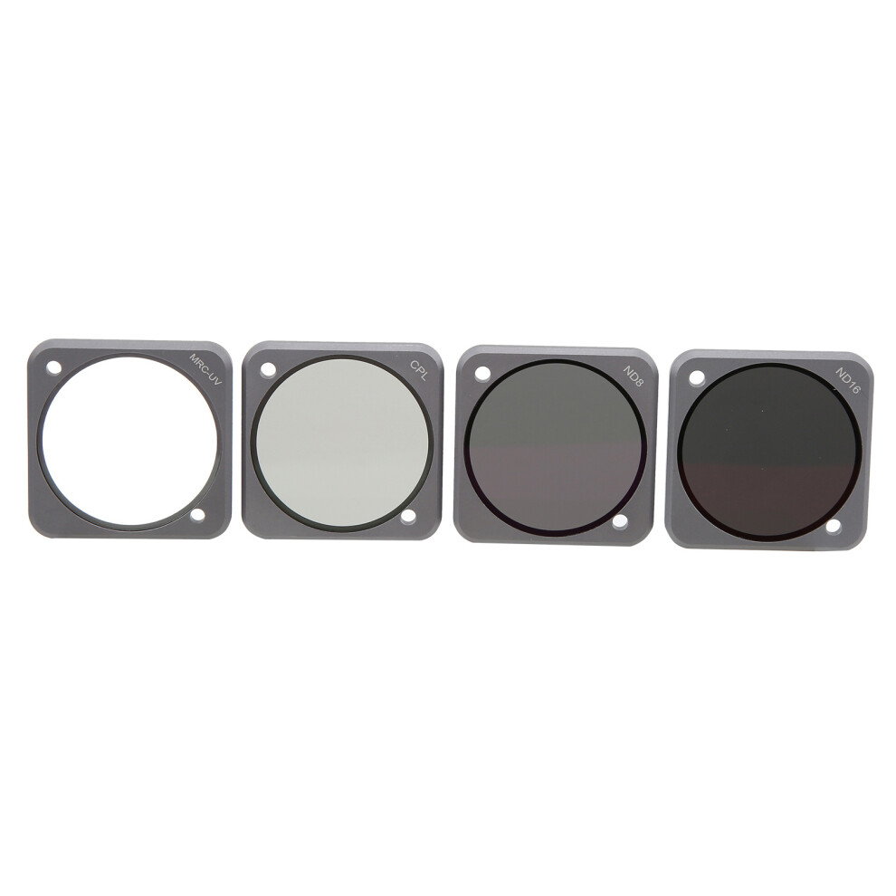 Junestar Action Camera Filters 4 In 1 Filter Kit Uv Cpl Nd8 Nd16 Compatible With Dji Action2 Motion Camera 3042590480364