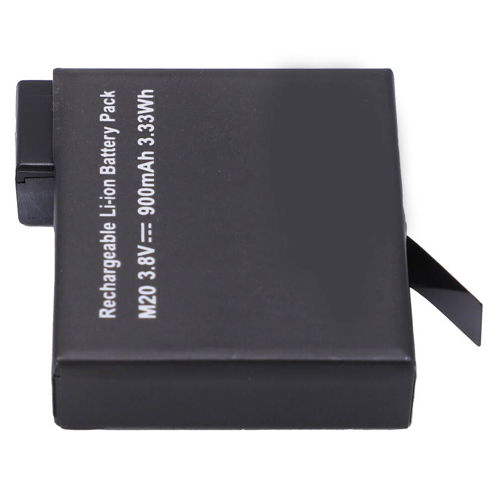 Original Sjcam M20 Rechargeable Liion Battery Pack 3.8V 900Mah Action Camera Battery 3277177026677