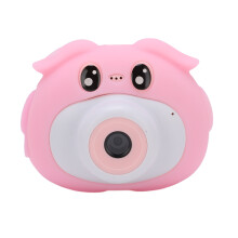 Kids Cartoon Digital Camera Children Mini Video Camera Compatible With Girls Boys Picnic CampingPink