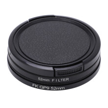 Filtro polarizador circular CPL de 52 mm para lente de câmera, compatível com a câmera de ação HERO 9. Substitui o filtro protetor de lente.