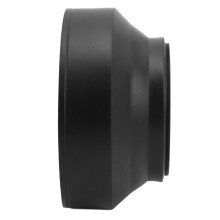 Universele 3-in-1 opvouwbare zonnekap voor cameralenzen met 3 verschillende verstelbare standen, 62 mm / 2,44 inch