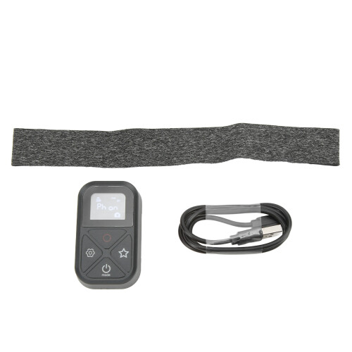 Smart Remote Control Shortcut Keys Wireless Bluetooth Remote Control with Wrist Strap Compatible With Hero Action Camera