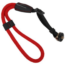 Anti-val polsband, gebreide handstabilisator voor spiegelreflexcamera's (rood)