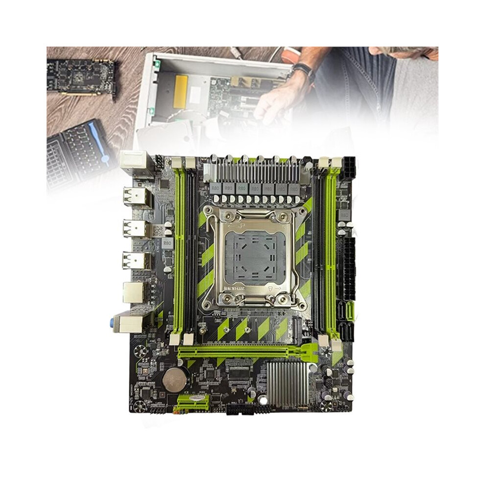 X79g Ddr3 Gaming Motherboard Kit Lga2011 4Xddr3 Recc Slots M.2 Nvme Pci-E X16 Sata3.0 X79 Desktop Motherboard 6031945969583