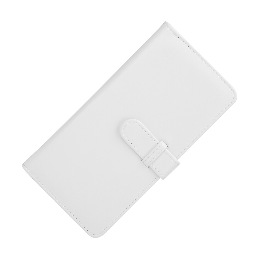 PU Cover Photo Album 80 Pockets Collect Baby Growing Memories Compatible With SQ1/SQ20/SQ10/SQ6/SP‑3White