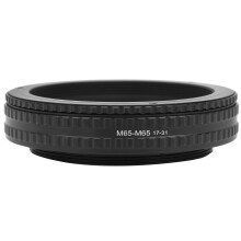 NEWYI Comhoiriúnach le Fáinne Oiriúnaithe Feadáin Fócasaithe Inchoigeartaithe M65‑M65 17‑31mm Lionsa Macra Formhéadaithe