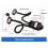 K808 Camera Flash Macro Light Flexible Macro LED Speedlight Dual Flash Light Universal Flash for DSLR 4