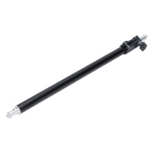 Universele verlengstang van legering met 1/4 inch schroefdraad, dubbelzijdig intrekbaar, werklengte 48-81 cm