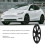4 Pcs Model Y 19in Matte Black Wheel Hub Cap 5