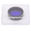 Filtro para ocular de telescópio em vidro óptico azul escuro, compatível com oculares de 1,25 polegadas. 2