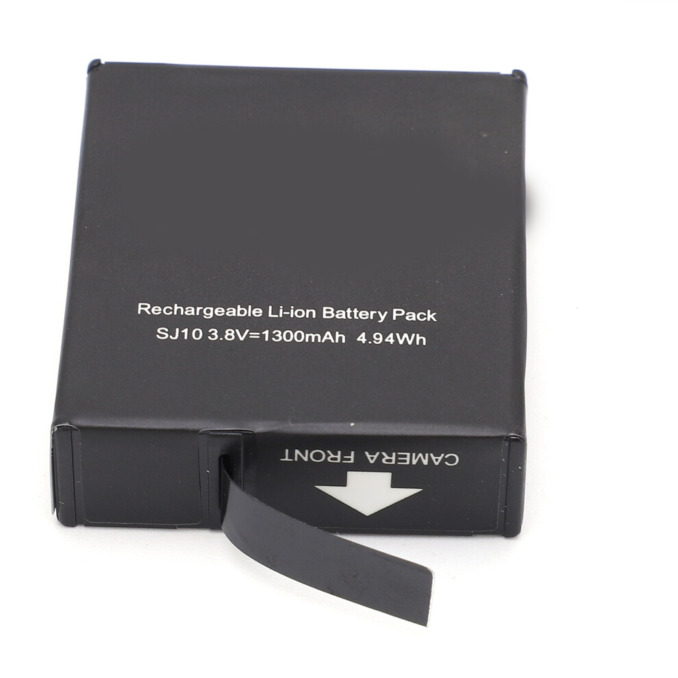 Sjcam Sj10 Series Lipolymer Lipo Battery 1300Mah Compatible With Sjcam Sj9 Sj10 Action Camera Accessories 3274556405405