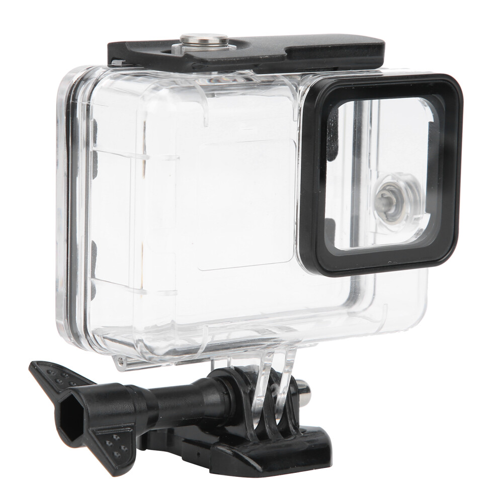 50M Diving Waterproof Housing Case Compatible With Gopro Hero 9 Action Camera Protective Shell Cover Light 3531971326983
