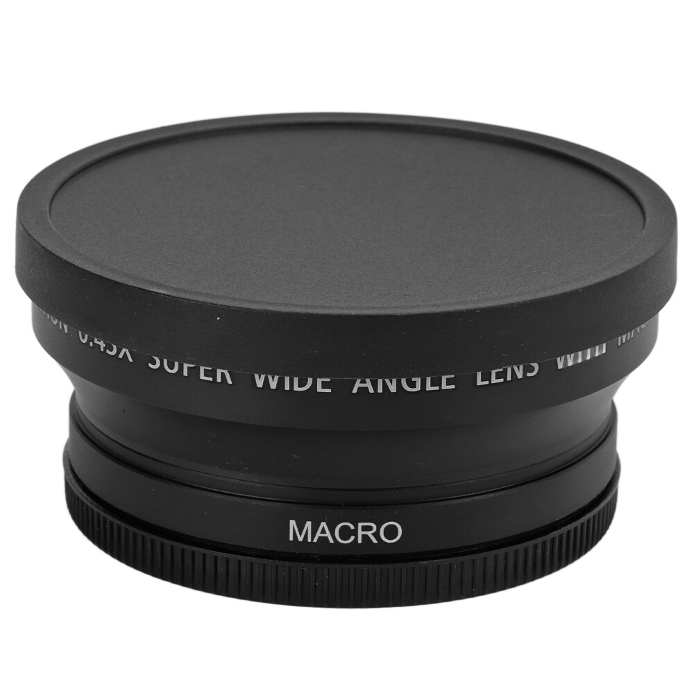 72Mm 0.43X Wide Angle Macro Lens Compatible With Camera Lens With 72Mm Filter Diameter With Storage Bag 3359126448980