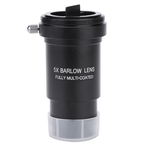 Lionsa Barlow 5X ilchótaithe 1.25" le snáithe M42 atá comhoiriúnach le súillínte teileascóip 31.7mm 1