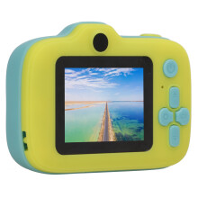Mini kindercamera met cartoon-thema, multifunctioneel, 2 inch scherm, draagbare digitale videocamera voor peuters en kittens