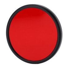 Threaded Camera Lens Filter Full Red Color Filter Optical Glass Compatible With Nikon Camera Lens62mm