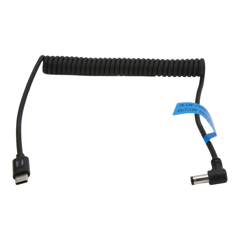 Universal Dc 12V Power Cable Type C To Dc 5.5X2.5mm Plug Barrel Connector Charging Cord Compatible With Cameras 3789632903572