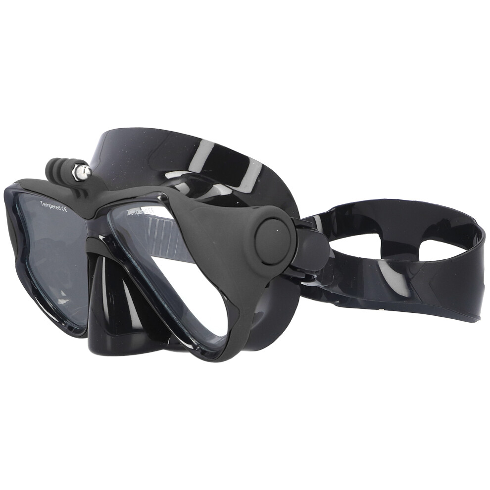 Silicone Diving Swimming Goggles Snorkeling Goggles Compatible With Osmo Action Camera Seriesblack 3536000799783