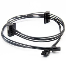 4Pin to Serial SSD Power Supply Cable Small 4-Pin to Dual Power Cable for M410/M415/510S/510A/M610/M710