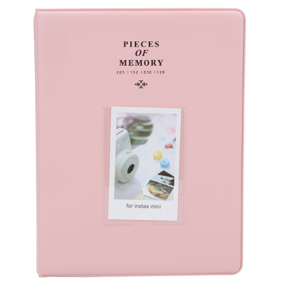 3In 128 Pockets Universal Photo Album Pvc Business Card Holder Compatible With Polaroid Minipink 3793562399565
