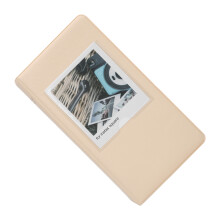 Fotoalbum met PVC-omslag van 7,6 cm (3 inch) en 64 vakjes, inclusief houder voor visitekaartjes. Compatibel met SQ20/SQ10/SQ6/SP‑3Beige.
