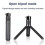 Rotating Handle Tripod Stand Straight Pull Version for  X5 X4 Air X3/  Osmo 360 Action Camera Stand 5
