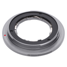 Bague d'adaptation entièrement métallique 7Artisans MGFX compatible avec les objectifs Leica M et les appareils photo à monture Fuji GFX