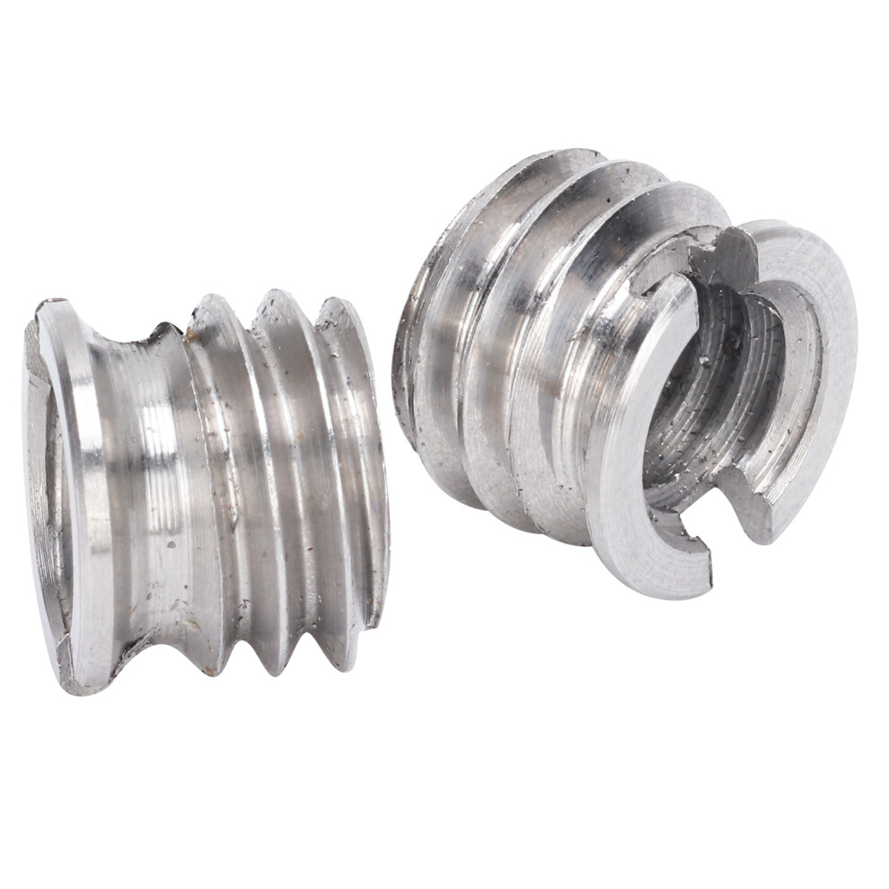 Ls0011 2Pieces 1/4 In To 3/8 In Conversion Screw Iron Material Compatible With Tripod Ball Head Photographic Equipment 3183329135329