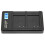 Draagbare camera-acculader compatibel met NPBN1 USB-camera-dubbellader met LCD-display 1