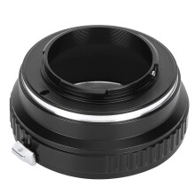 Fikaz NIK M4/3 lensadapterring, compatibel met Nikon F-vattinglenzen en Olympus M4/3-vattingcamera's.