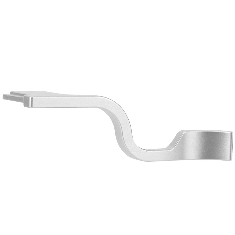 Camera Hot Shoe Finger Thumb Handle Aluminum Alloy Fit Compatible With Fuji X‑H1 Mirrorless Cameras( ) Silver 3798308898319